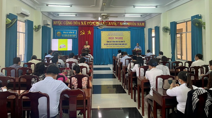 Ninh Thuận tổ chức Hội nghị Tổng kết Tổng điều tra kinh tế và Điều tra cơ sở hành chính năm 2021