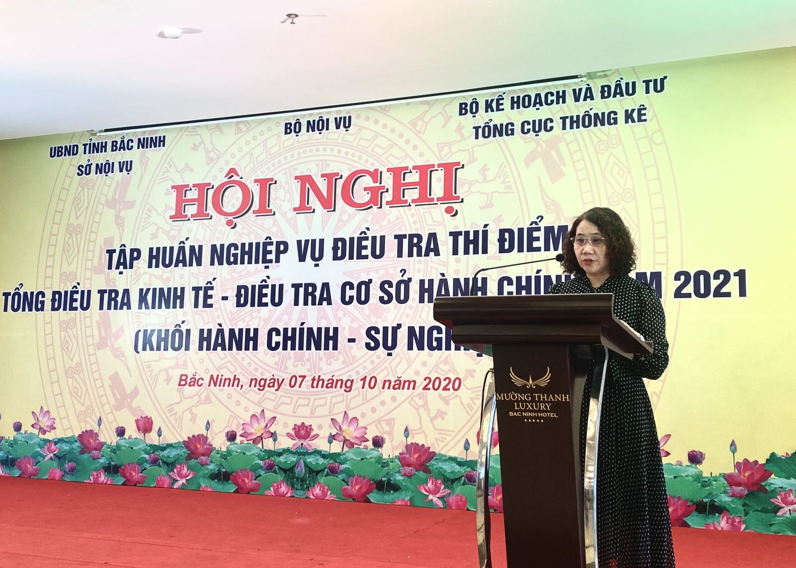 Tập huấn nghiệp vụ điều tra thí điểm Tổng điều tra Kinh tế - Điều tra cơ sở hành chính năm 2021