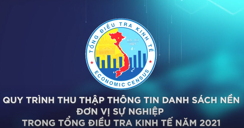 Video Quy trình thu thập thông tin lập danh sách nền đơn vị sự nghiệp trong Tổng điều tra Kinh tế năm 2021