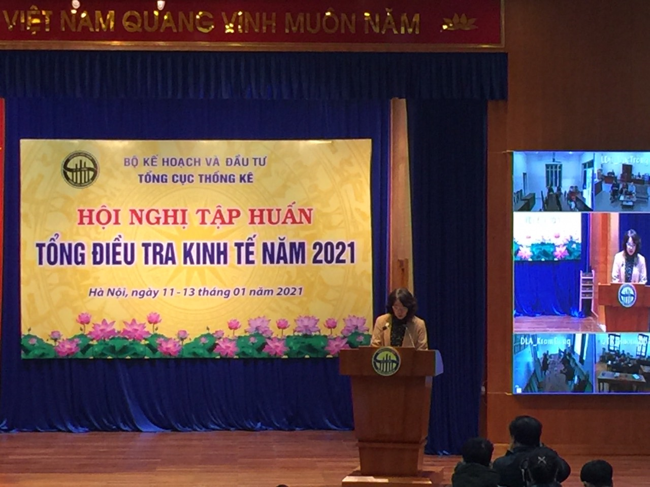 Hội nghị tập huấn nghiệp vụ Tổng điều tra Kinh tế 2021