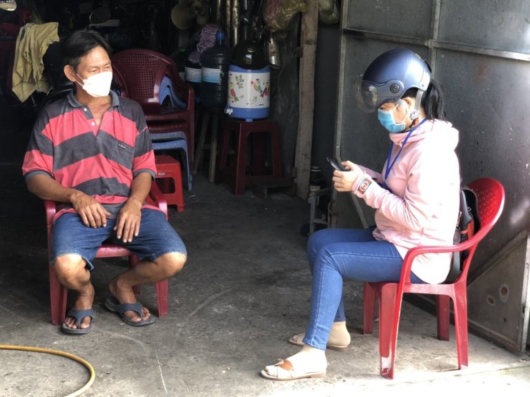 Huyện Bến Lức đã có 6 xã hoàn thành điều tra.