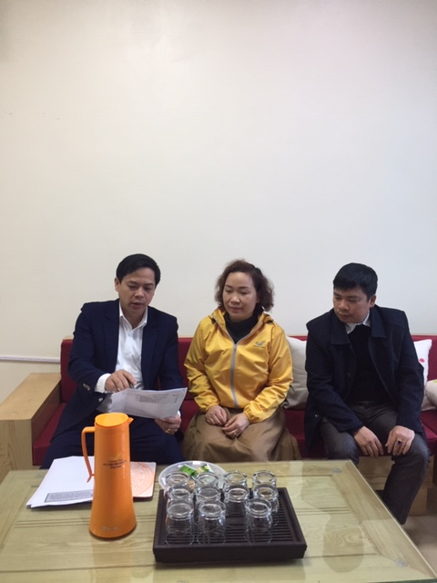 Chi cụcThống kê huyện Bảo Thắng phối hợp với Bưu điện huyện trong công tác Tuyên truyền TĐT Kinh tế 2021, chạy trên bảng Led điện tử.