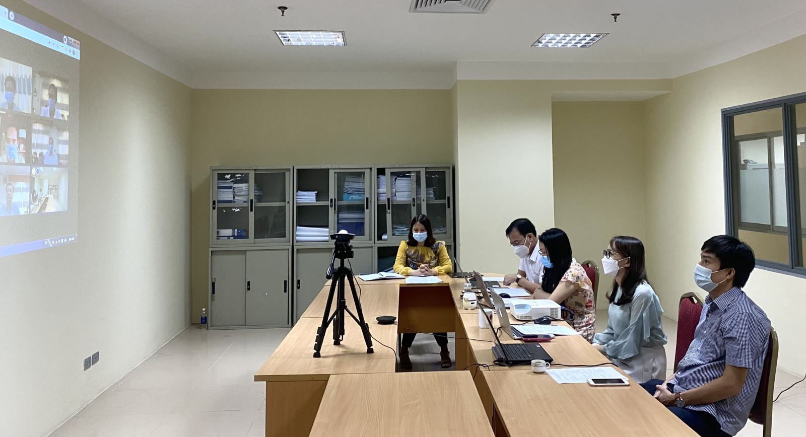 Điểm cầu tại trụ sở Bộ Nội vụ