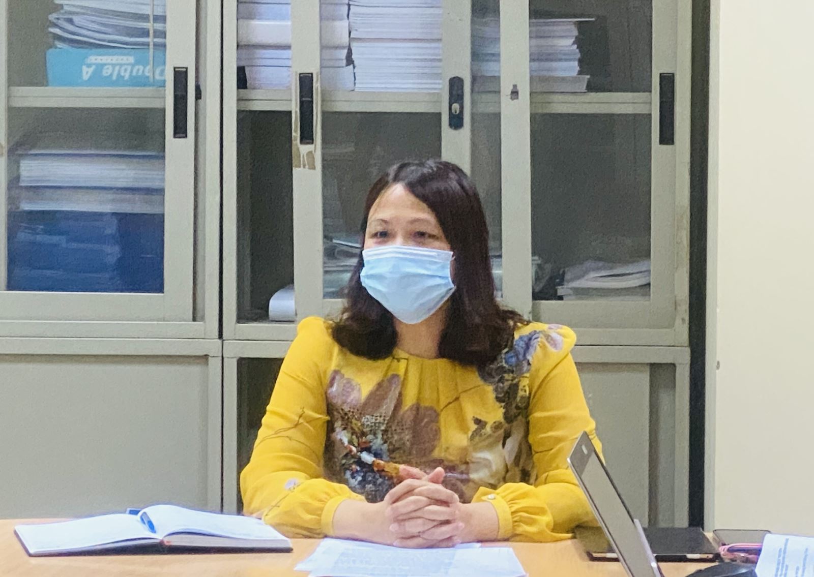 Vụ trưởng Vụ Kế hoạch – Tài chính (Bộ Nội vụ) Nguyễn Thị Bích Thủy, Ủy viên thường trực Ban Chỉ đạo Trung ương, đánh giá về công tác triển khai cuộc Điều tra cơ sở hành chính năm 2021 trên địa bàn tỉnh Đồng Tháp.