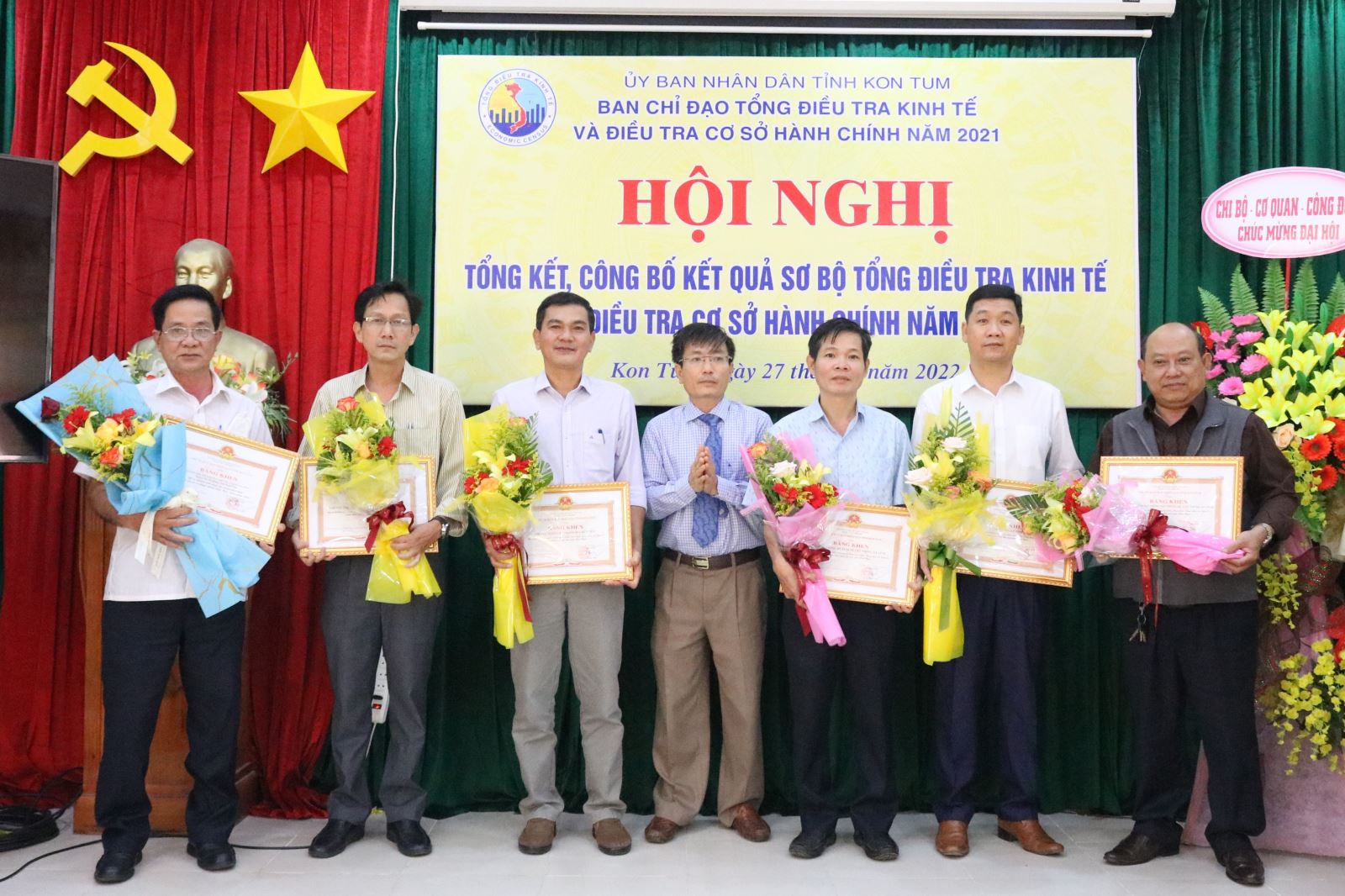 Kon Tum tổng kết, công bố kết quả sơ bộ Tổng điều tra kinh tế và điều tra cơ sở hành chính năm 2021 4