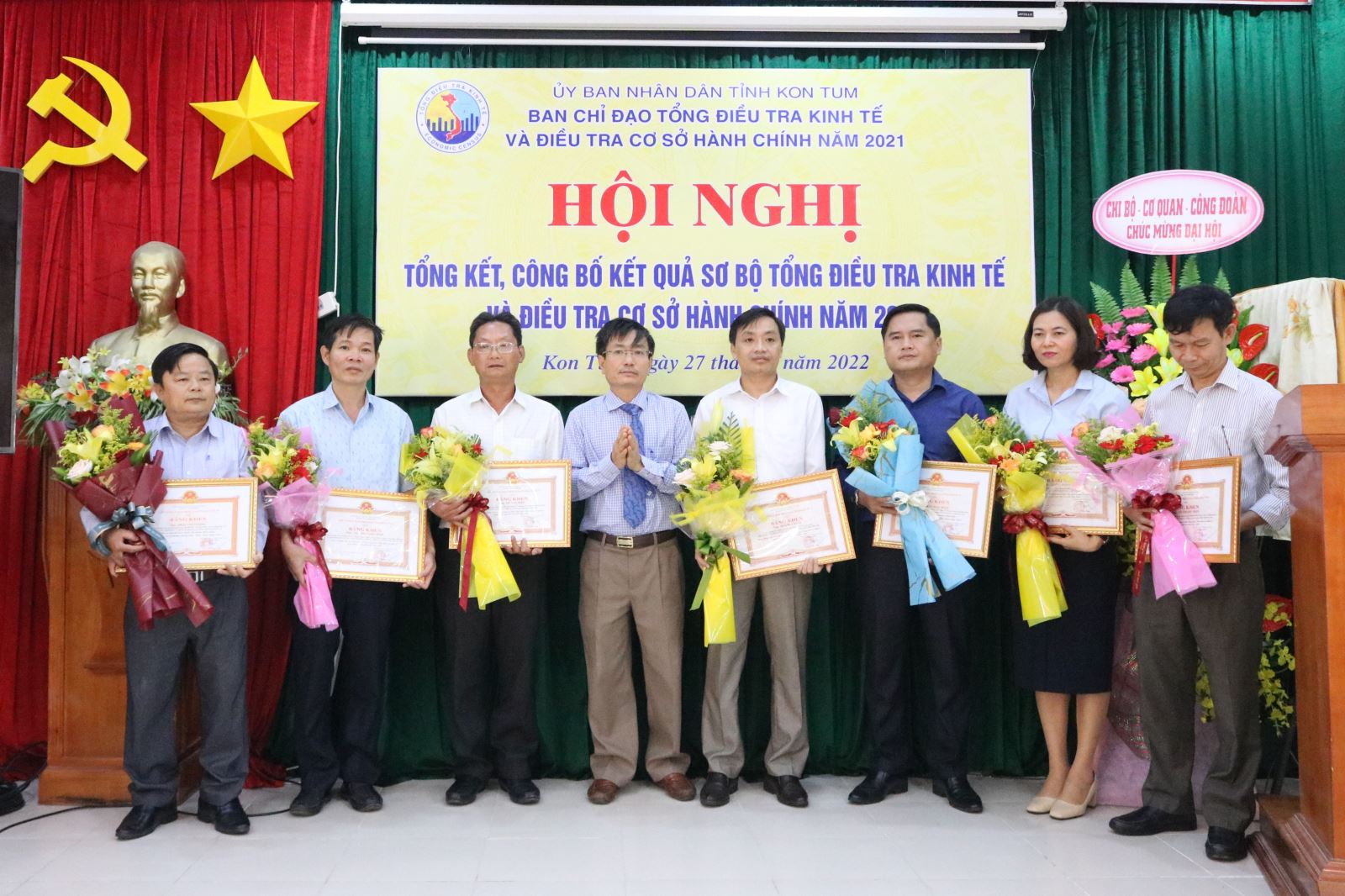 Kon Tum tổng kết, công bố kết quả sơ bộ Tổng điều tra kinh tế và điều tra cơ sở hành chính năm 2021 5