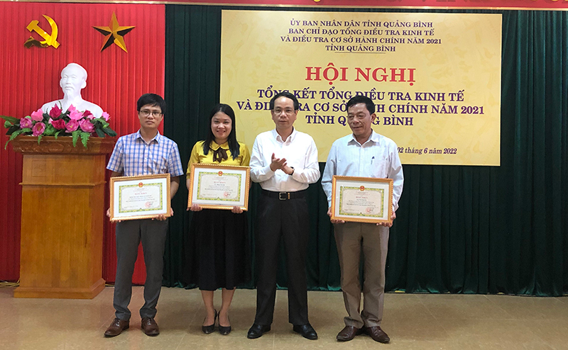 Quảng Bình: Tổng kết cuộc Tổng điều tra kinh tế và điều tra cơ sở hành chính năm 2021