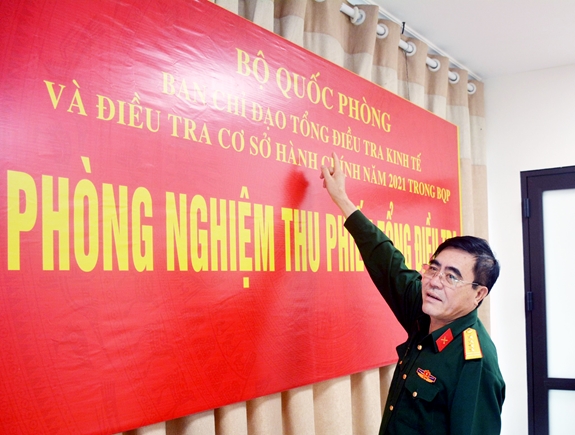 Việc chuẩn bị cho công tác nghiệm thu phiếu điều tra cơ bản đã hoàn thành