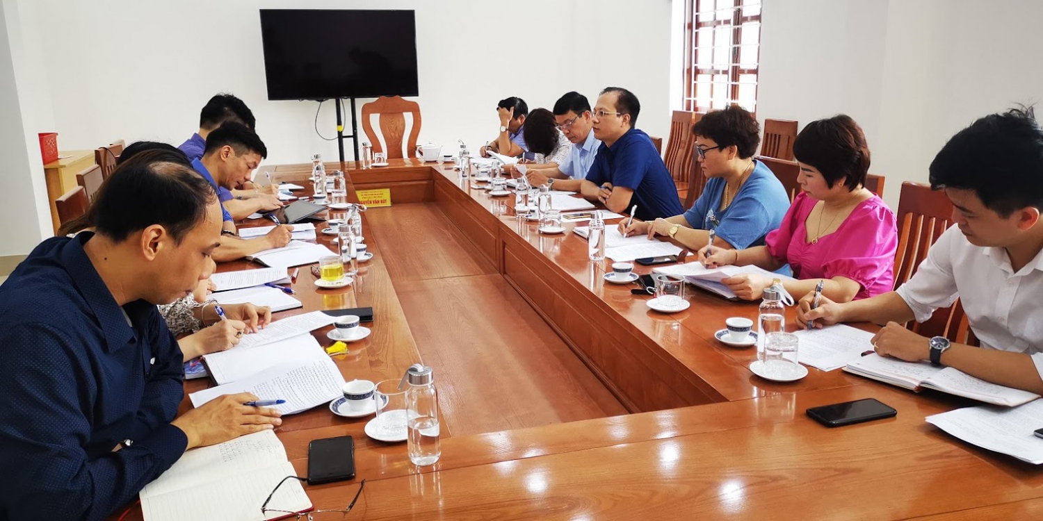 Đoàn công tác làm việc với Ban Chỉ đạo tổng điều tra kinh tế thành phố Hải Phòng