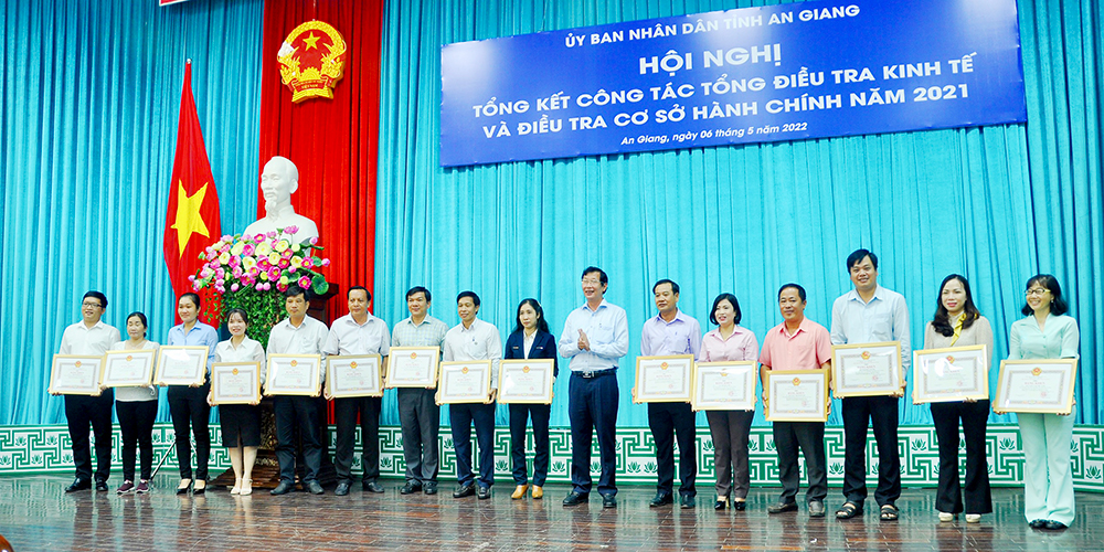 An Giang tổng kết công tác Tổng điều tra kinh tế và điều tra cơ sở hành chính năm 2021 3
